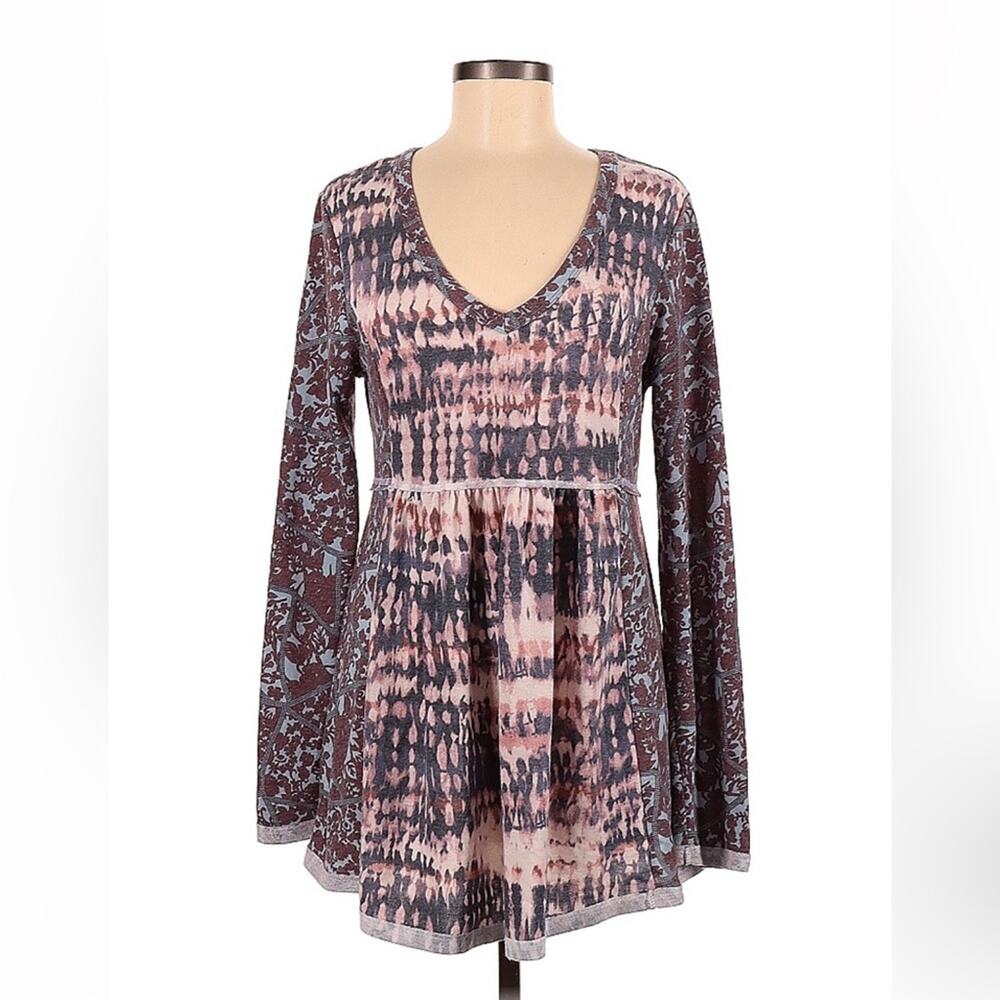 Bucket List long sleeved smock tunic dress,‎ sizd med